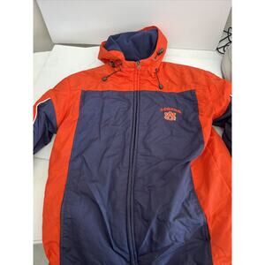 VTG Auburn Tigers KA brand Zip Front Hooded Jacket M Medium